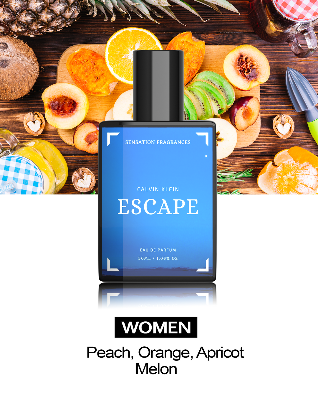 Escape women's perfume shop