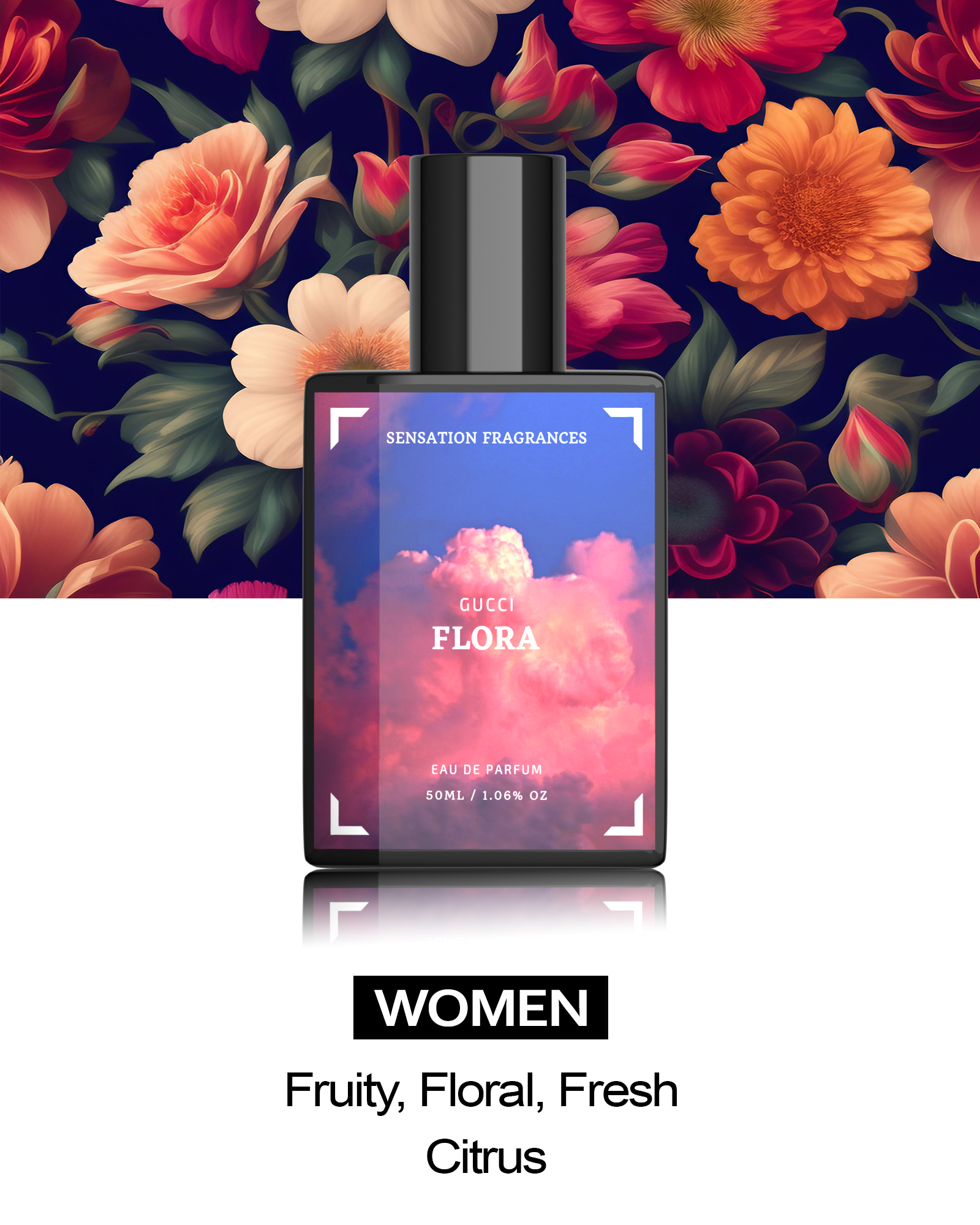 Pink flower perfume by 2025 gucci